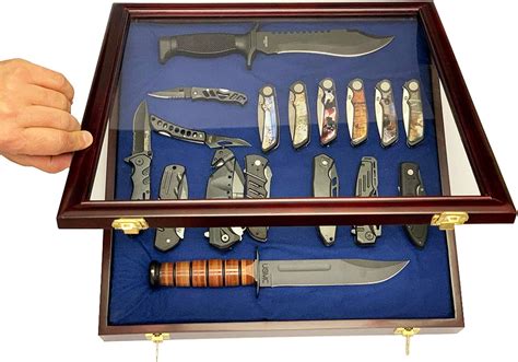 knife display cases for collectibles.